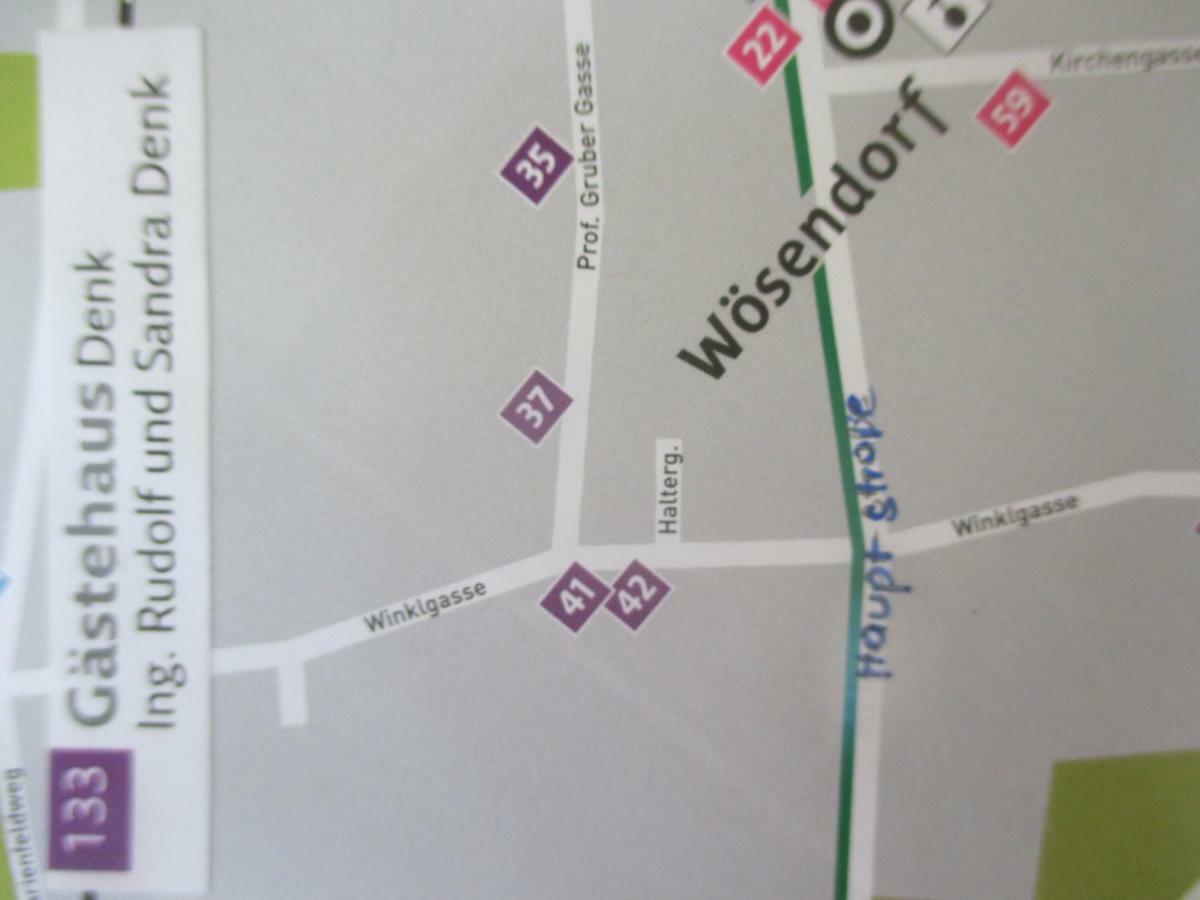 Wösendorf Gaestehaus Rudolf U. Sandra Denk מראה חיצוני תמונה